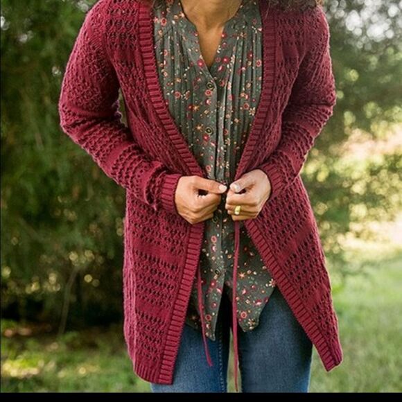NWT Matilda Jane A Stitch In Time Sweater Cardigan - Picture 15 of 15